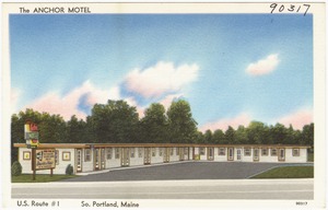 The Anchor Motel, U.S. Route #1, So. Portland, Maine
