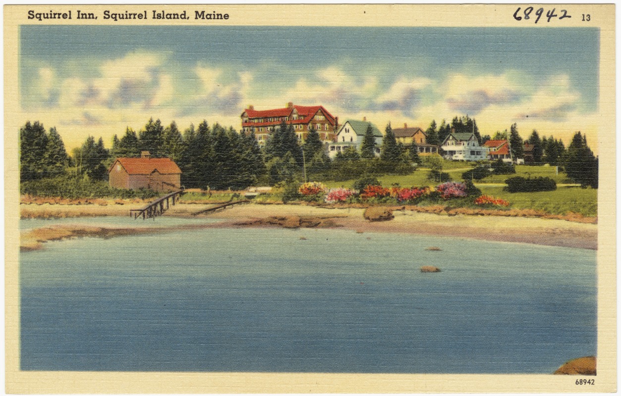 Squirrel Inn, Squirrel Island, Maine Digital Commonwealth