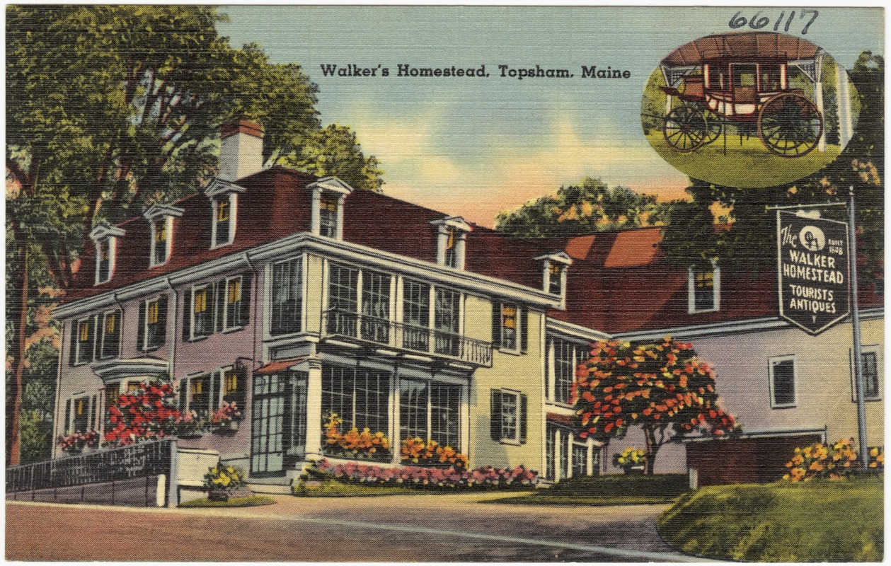 Walker's Homestead, Topsham, Maine Digital Commonwealth