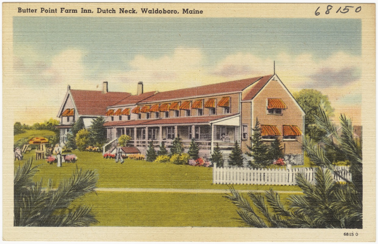 Butter Point Farm Inn, Dutch Neck, Waldoboro, Maine