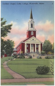Lorimer Chapel, Colby College, Waterville, Maine
