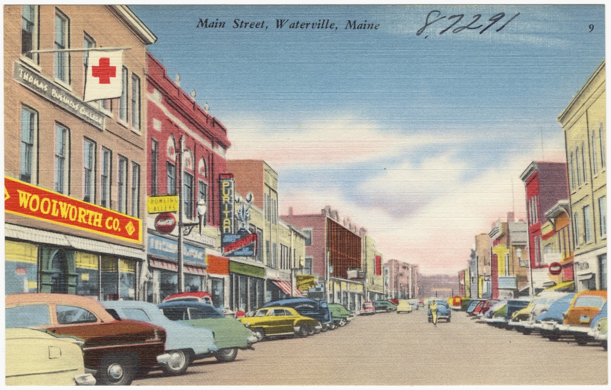 Main Street, Waterville, Maine