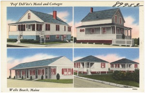 "Pop" DeVito's Motel and Cottages, Wells Beach, Maine