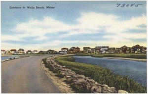 Entrance to Wells Beach, Maine