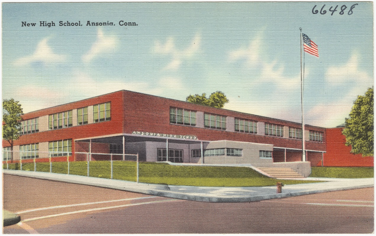 New high school, Ansonia, Conn.