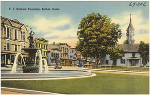 P.T. Barnum Fountain, Bethel, Conn.