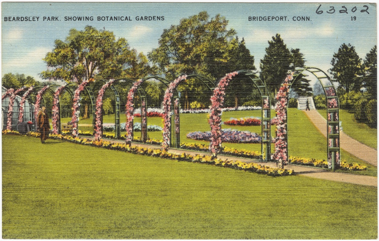 Beardsley Park, showing botanical garden, Bridgeport, Conn. Digital