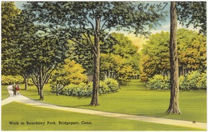Walk in Beardsley Park, Bridgeport, Conn.
