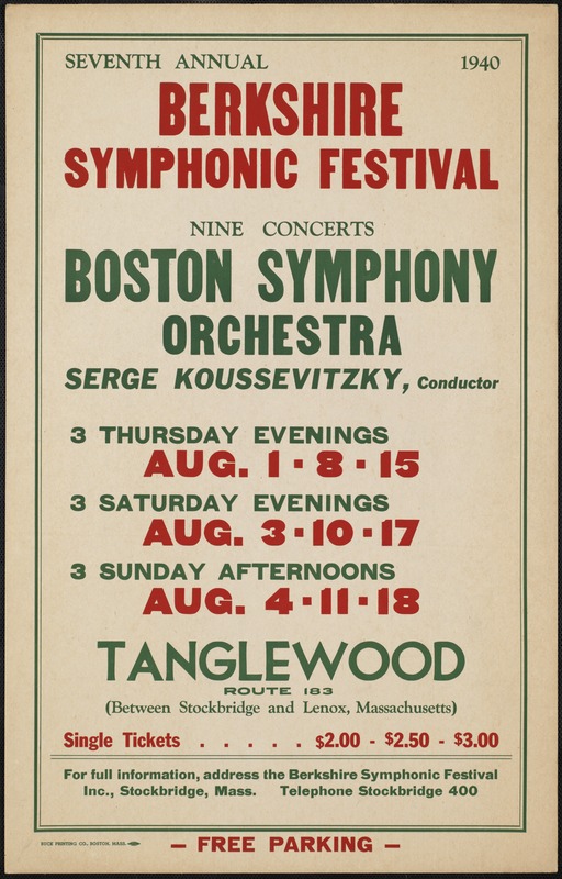 Seventh annual Berkshire Symphonic Festival