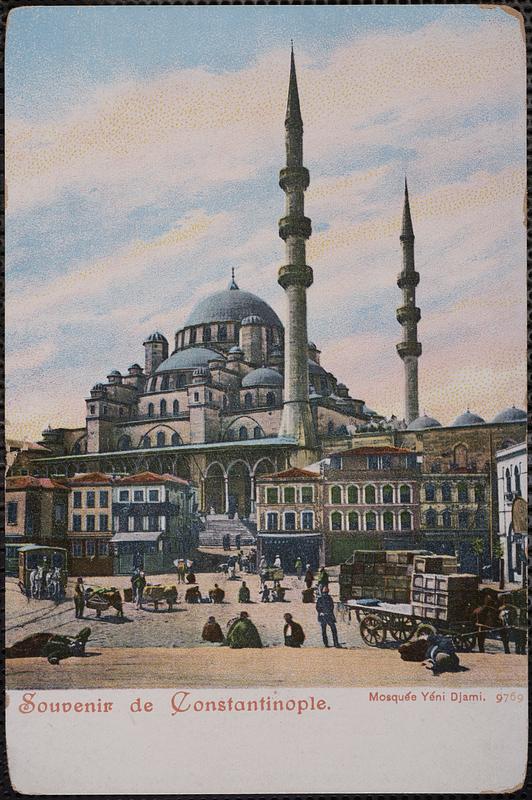Souvenir de Constantinople. Mosquée Yéni Djami
