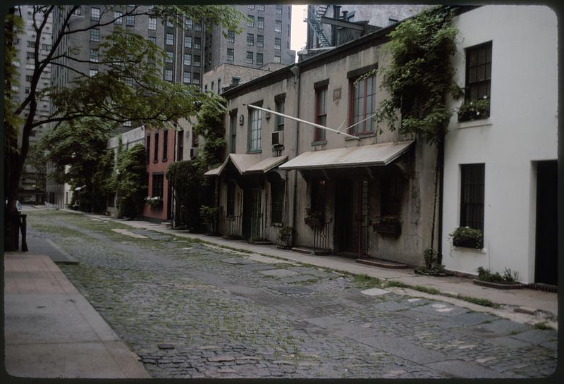 View of Washington Mews, Manhattan, New York