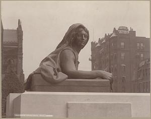 Bela L. Pratt. Art (side view) Boston Public Library