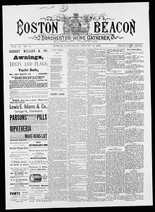 The Boston Beacon and Dorchester News Gatherer, August 16, 1884