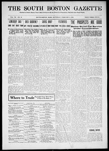 South Boston Gazette, February 08, 1913