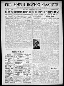South Boston Gazette, April 17, 1909