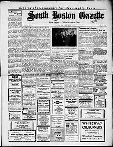 South Boston Gazette, February 17, 1956