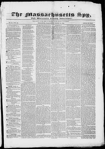 The Massachusetts Spy, and Worcester County Advertiser