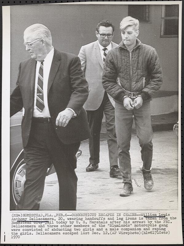 Connecticut escapee in chains