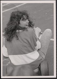 Young woman on a tricycle