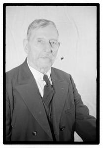Unidentified man with mustache