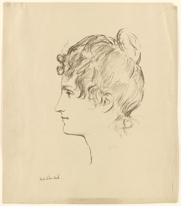 Profile of a woman