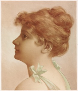 Profile of a woman