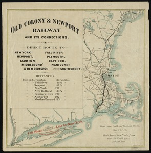Old Colony & Newport railway and its connections