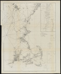 Sketch A showing the progress of the survey in section no. 1 from 1844 to 1881