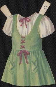 Cherry paper doll clothing