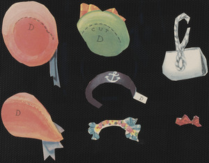 Dee paper doll accessories