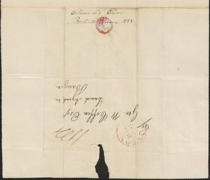 Charles Ewer to George Coffin, 15 June 1833