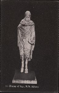 251 statue of Pan. N.M. Athens