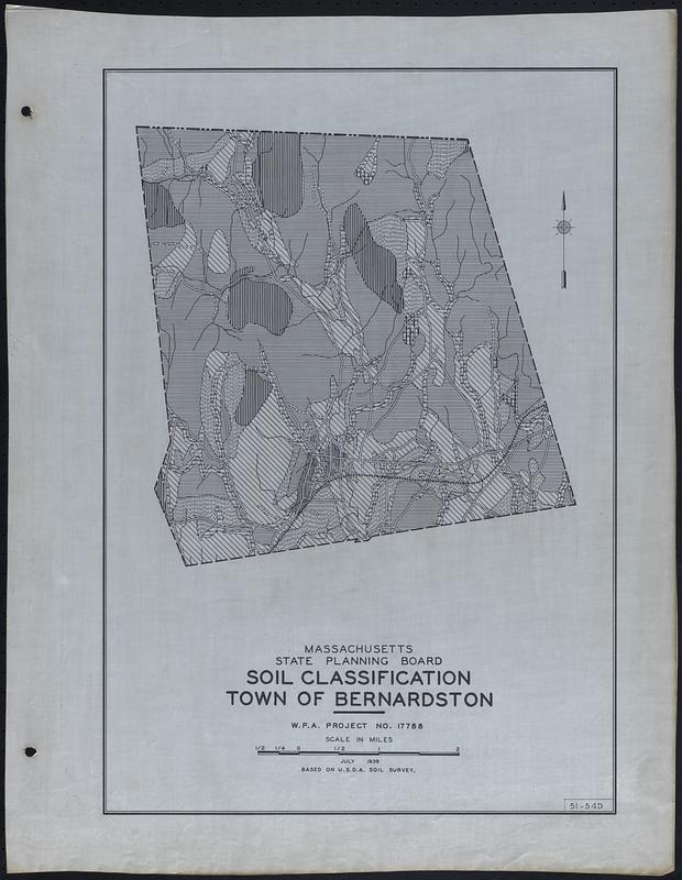 Soil Classification Town of Bernardston Digital Commonwealth