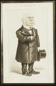 Hon. Charles Francis Adams (U. S. Ambassador) th, 1872. No. 205. Statesmen, No. 126. "An Arbitrator."