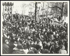Demonstrations Anti-War Boston.