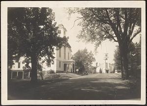 Town center looking west