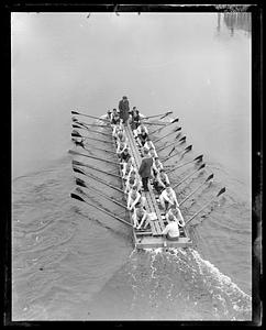 Harvard's scow