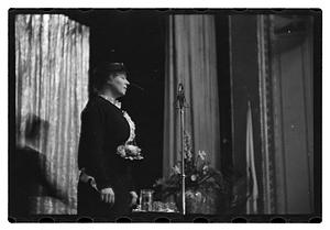 Mrs. Cecil R. Nickolls, at Youth Conference - Hotel Statler