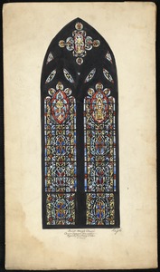Saint Mary's Church, Cambridgeport, Massachusetts, typical sanctuary window