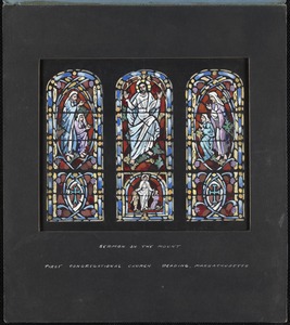 Sermon on the mount, First Congregational Church, Reading, Massachusetts