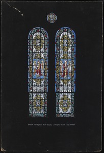 Design for typical aisle window, S. Joseph's Church, New Bedford