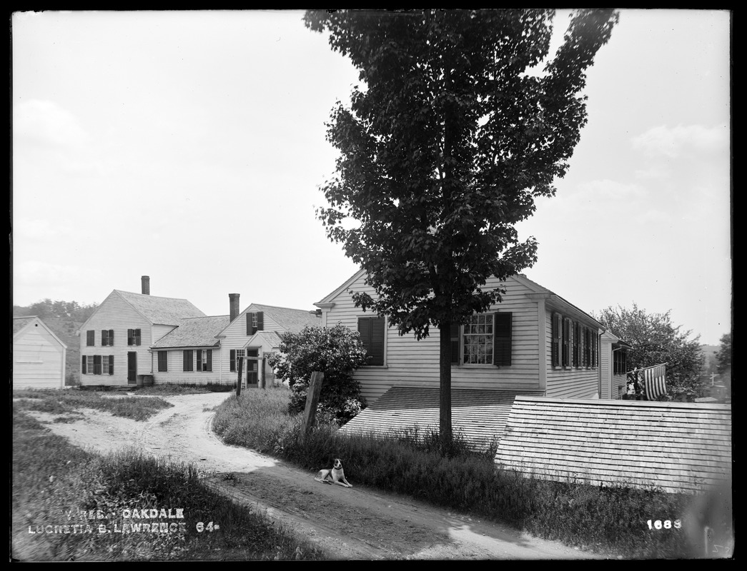 Wachusett Reservoir, Lucretia B. Lawrence's Buildings, On The Easterly ...