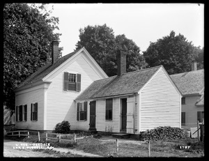 Wachusett Reservoir, Ann E. Russell's house, on the southeasterly corner of May and Pierson Streets, from the southwest, Oakdale, West Boylston, Mass., Jun. 8, 1898