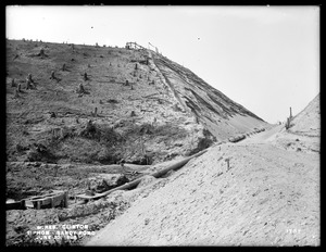 Wachusett Reservoir, southerly end of siphon at Sandy Pond, from the south, Clinton, Mass., Jun. 20, 1898