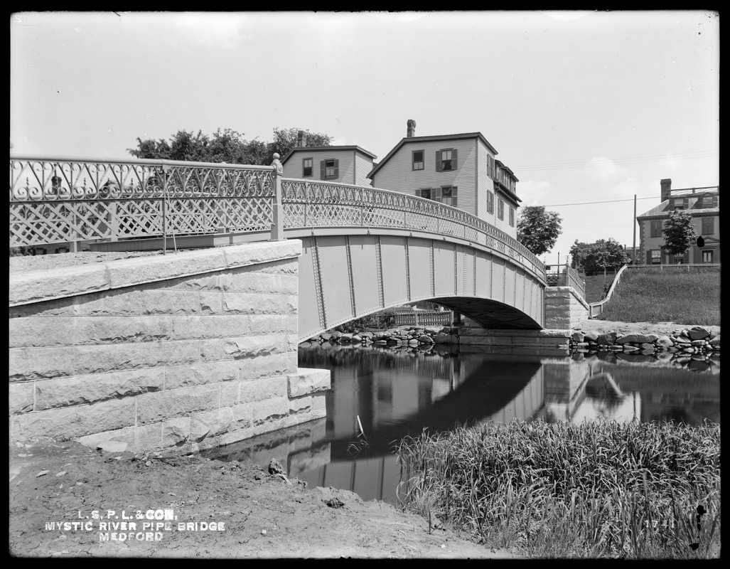 Distribution Department, Low Service Pipe Lines and Connections, Mystic