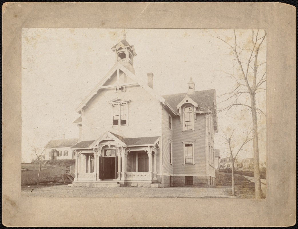 Franklin School House, East Weymouth, Mass., October 4, 1897