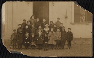 Adams School, about 1899. Miss Mathewson - teacher