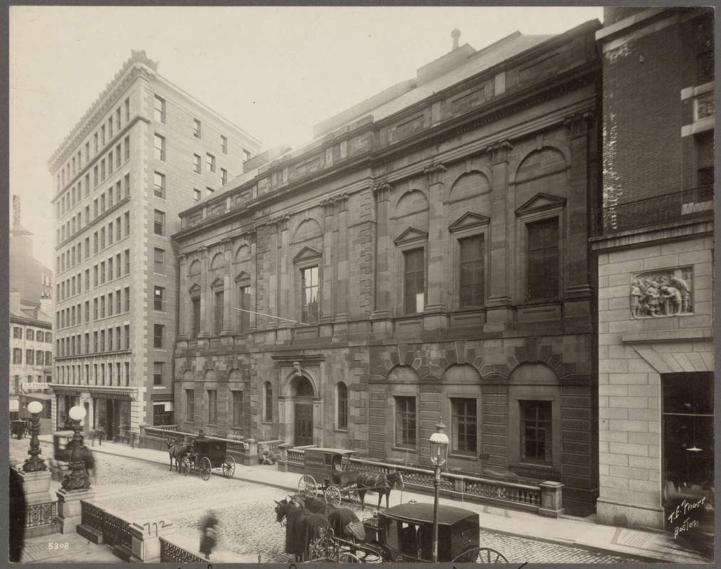 Boston Athenaeum. Beacon Street