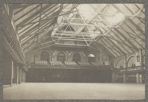Drill hall, First Corps of Cadets Armory, north view