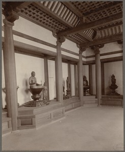 Boston, Massachusetts. Museum of Fine Arts. Buddhist room